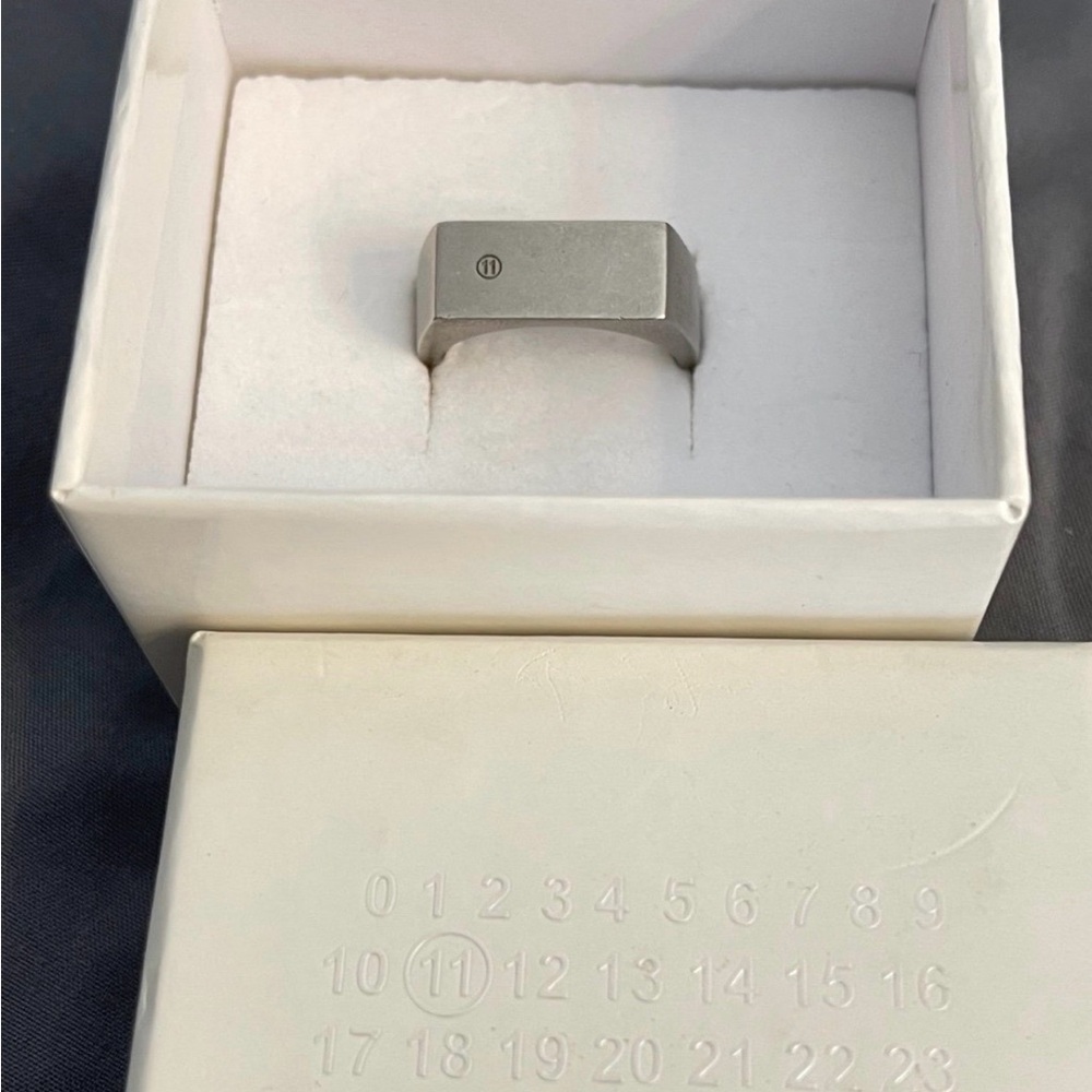 Maison Margiela Rectangular Ring - image 4